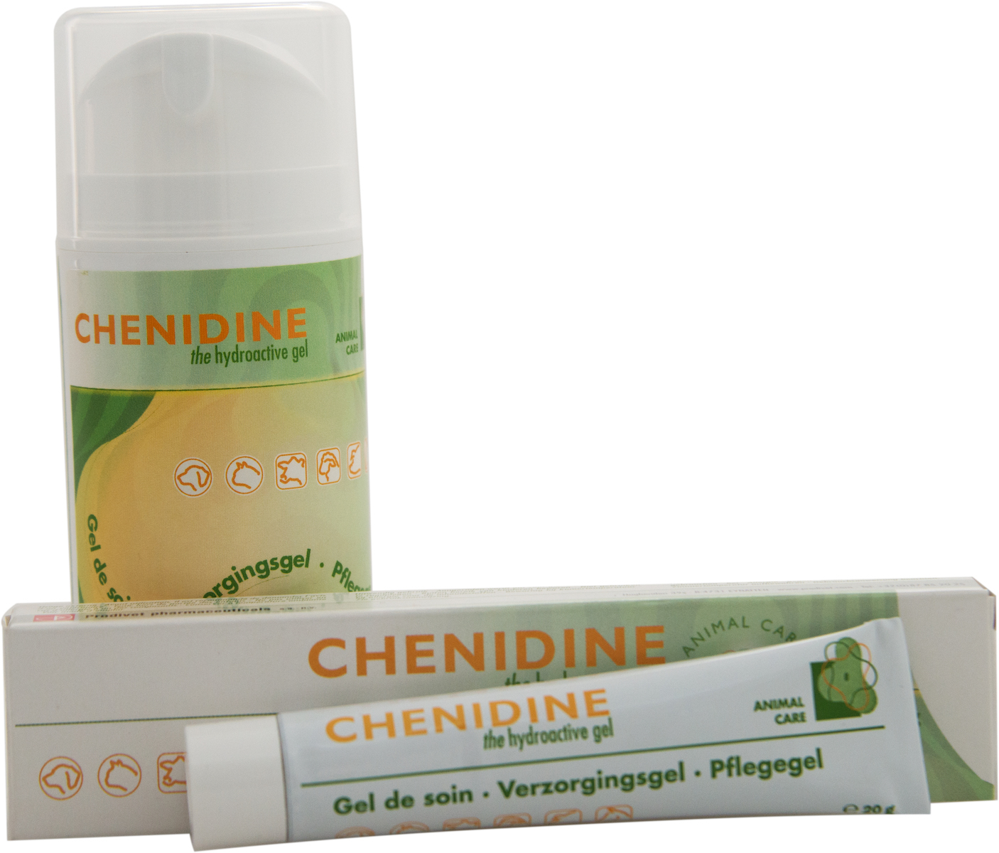 Chenidine packagings